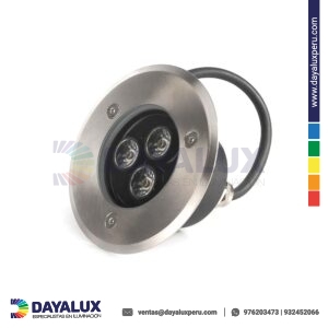 Spot de Piso LED para Iluminación de Exteriores e Interiores Opalux