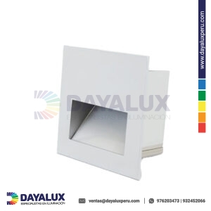 Spot de Escalera LED Empotrable para Iluminación Decorativa y de Seguridad Opalux
