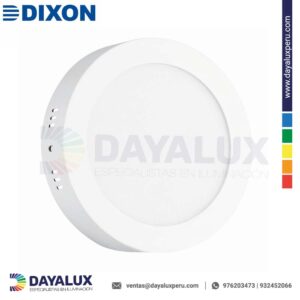 Panel Led Dixon 12w Circular 6500k-3000k