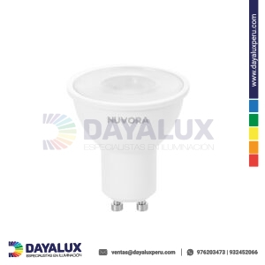 Dicroico LED GU10 de 8W eficiente de la marca Nuvora