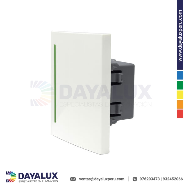 Dado Interruptor 1 GANG 2 WAY – 72mm