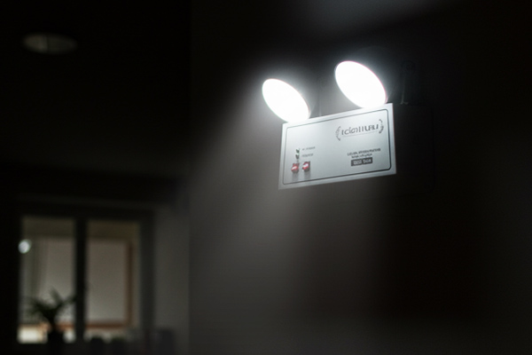 luz de emergencia