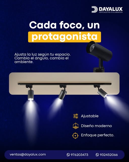 Aplique de Techo Nuvora 3 Luces GU10 de Aluminio Negro