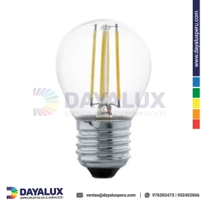 Foco Decorativo G45 Nuvora LED 2W–4W Transparente con Luz 3000K y 6000K