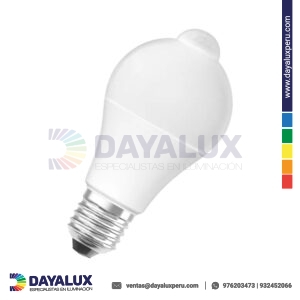 Foco LED A65 con Sensor 15W – Luz Fría 7K – Nuvora