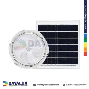 Lámpara Plafón con Panel Solar y Mando – Nuvora TRILUX