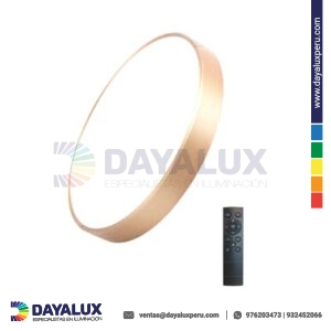 Lámpara de Techo LED 65W Redonda con Control – Nuvora