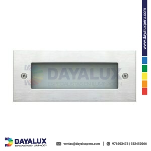 Luz Guía LED Rectangular Nuvora para Pasillos y Escaleras – 3W TRILUX