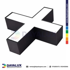 Conector Tipo X Nuvora Luminaria Decorativa Exterior