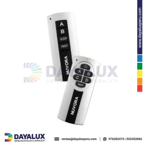 Control Remoto para Iluminación Nuvora 2 Vías y 4 Vías