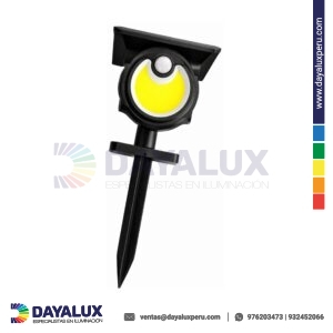 Estaca Solar LED Nuvora 45W 6500K con Sensor