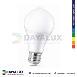 Foco Pera LED Pavonado Nuvora 15W 7000K E27 con Sensor