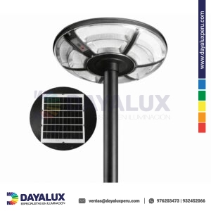 Luminaria Ovni Solar Nuvora 600W Panel Monocristalino