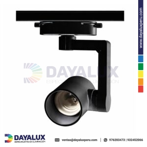 Soporte PAR30 Tipo Tubo Nuvora con Socket E27