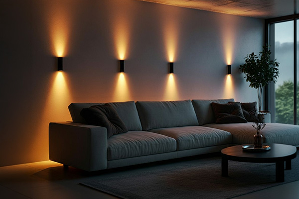 Aplique decorativo iluminación LED